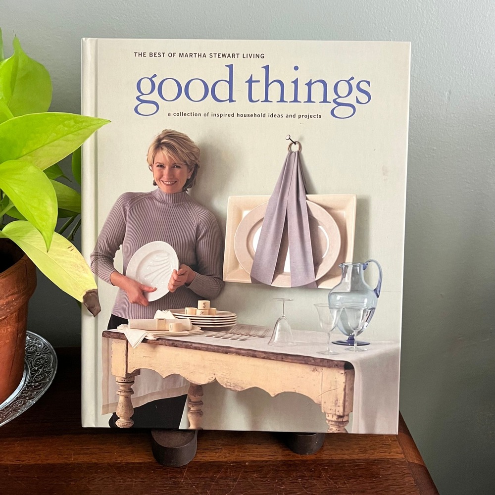 Good Things Martha Stewart Living Hardcover Book 1997 Household Ideas Projects